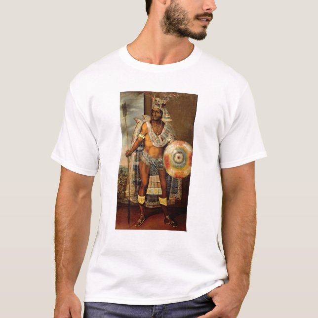 Porträtt av Montezuma II T Shirt (Framsida)