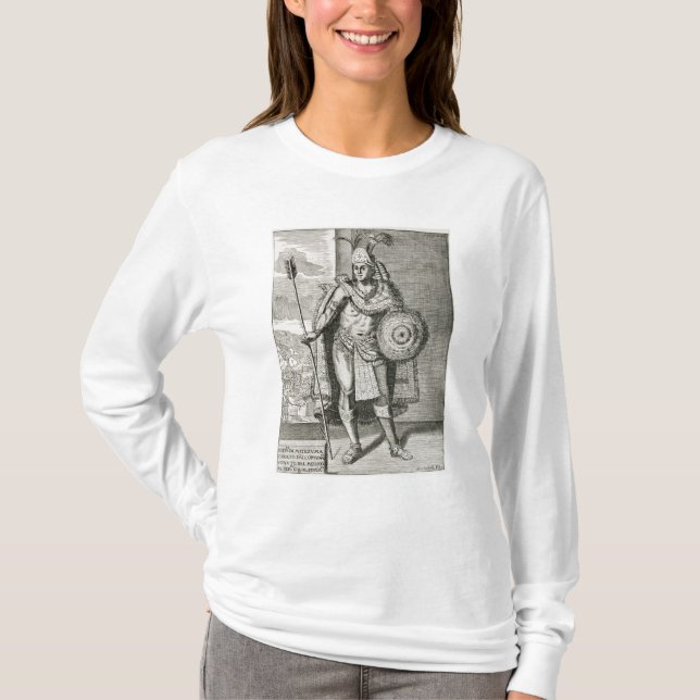 Porträtt av Montezuma II Tröja (Framsida)