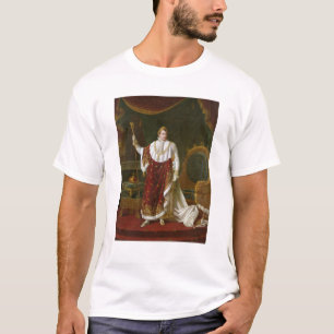 Porträtt av Napoleon i hans Coronationskrud T-shirt