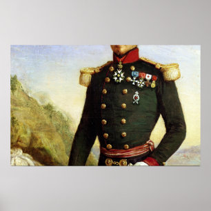 Porträtt av Napoleon III 1852 Poster