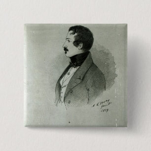 Porträtt av Napoleon III som en ung man, 1839 Knapp