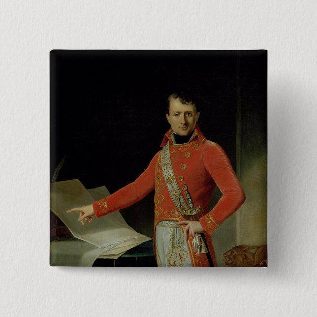 Porträtt av Napoleon mig Knapp (Framsida)