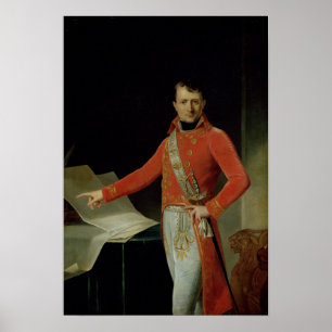 Porträtt av Napoleon mig Poster