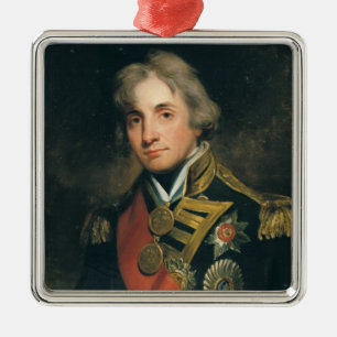 Porträtt av Nelson Julgransprydnad Metall