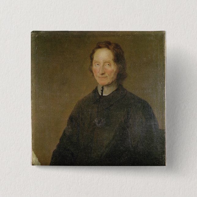 Porträtt av Nicolas de Malebranche Knapp (Framsida)