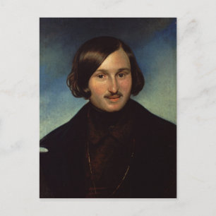 Porträtt av Nikolay Gogol, 1841 Vykort