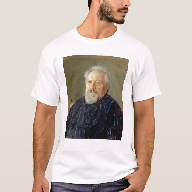 Porträtt av Nikolay Leskov Tee Shirt (Framsida)