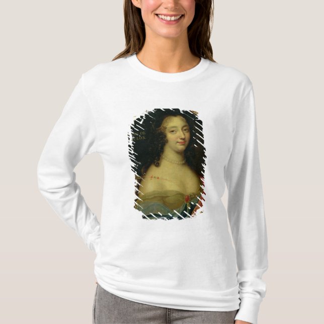 Porträtt av Ninon de Lenclos Tee Shirt (Framsida)