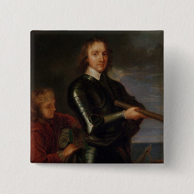 Porträtt av Oliver Cromwell Knapp (Framsida)