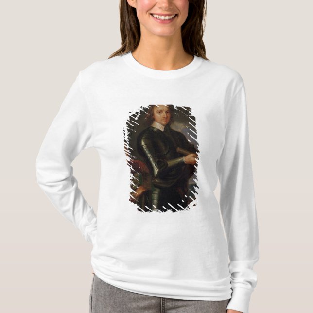 Porträtt av Oliver Cromwell Tee (Framsida)