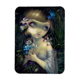 "Porträtt av Ophelia" magnet