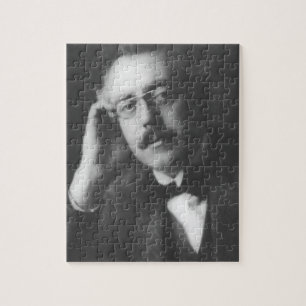 Porträtt av öppenhjärtigen överbryggar (1879-1941) pussel