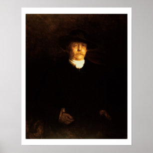 Porträtt av Otto Von Bismarck (1815-98) (olja på Poster
