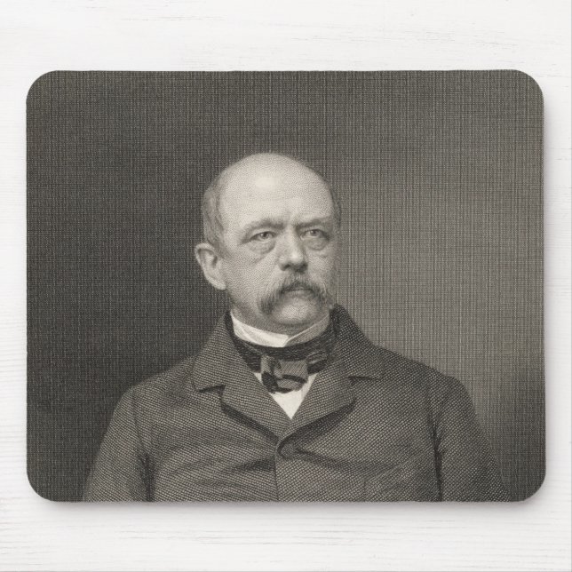 Porträtt av Otto von Bismarck Musmatta (Framsidan)
