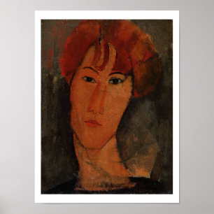 Porträtt av Pardy, c.1915 (olja på kanfas) Poster