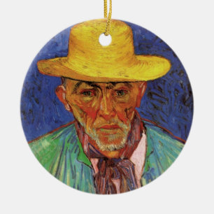 Porträtt av Patience Escalier av Vincent van Gogh Julgransprydnad Keramik