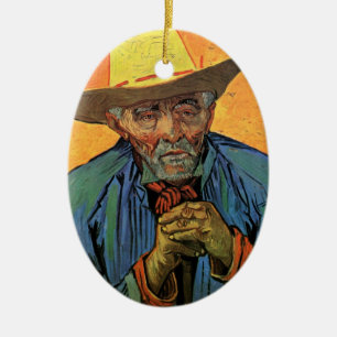 Porträtt av Patience Escalier av Vincent van Gogh Julgransprydnad Keramik