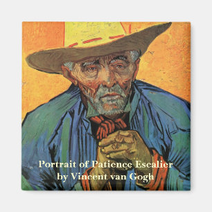 Porträtt av Patience Escalier av Vincent van Gogh Magnet