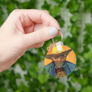 Porträtt av Patience Escalier av Vincent van Gogh Nyckelring