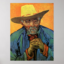 Porträtt av Patience Escalier av Vincent van Gogh Poster