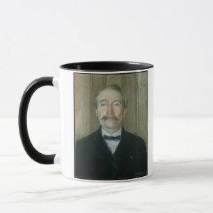 Porträtt av patriarken (pastell på papper) mugg