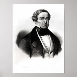 Porträtt av peelen för herr Robert Poster