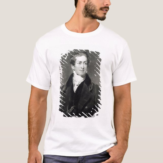 Porträtt av peelen för herr Robert T-shirt (Framsida)