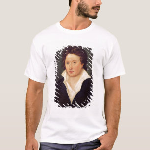 Porträtt av Percy Bysshe Shelley, 1819 Tee