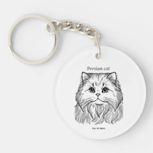 Porträtt av persisk katt