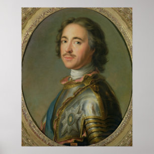 Porträtt av Peter underbaren Poster