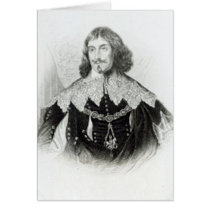Porträtt av Philip Herbert Hälsningskort