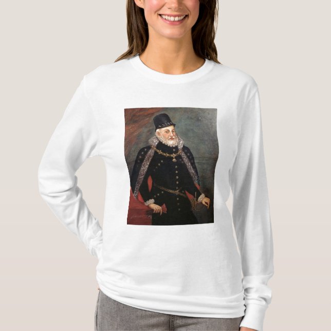 Porträtt av Philip II av Spanien 2 Tee Shirt (Framsida)