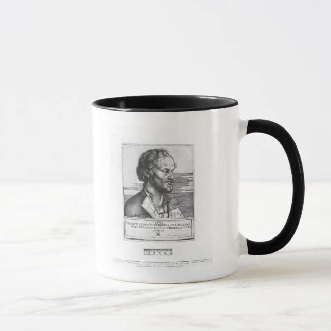 Porträtt av Philipp Melanchthon, 1526 Mugg (Höger)