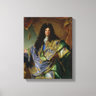 Porträtt av Philippe de Courcillon Markis Canvastryck