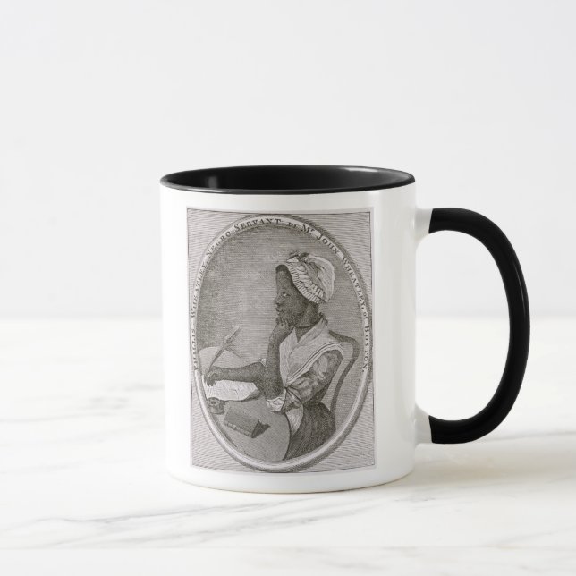 Porträtt av Phillis Wheatley Mugg (Höger)