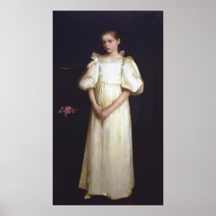 Porträtt av Phyllis Waterlow av John Waterhouse Poster
