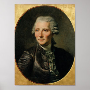 Porträtt av Pierre Augustin Caron de Poster