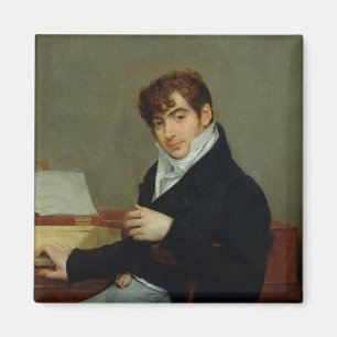Porträtt av Pierre Zimmermann 1808 Magnet