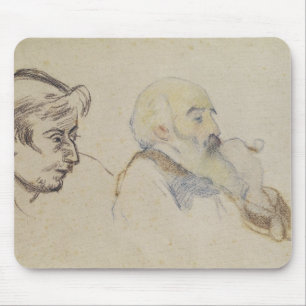Porträtt av Pissarro vid Gauguin Musmatta