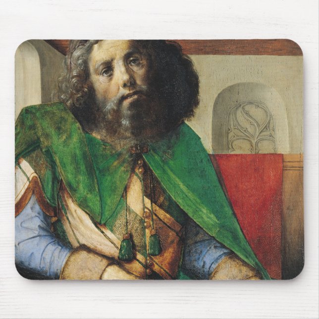Porträtt av Plato c.1475 Musmatta (Framsidan)
