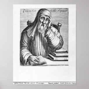 Porträtt av Plutarch Poster