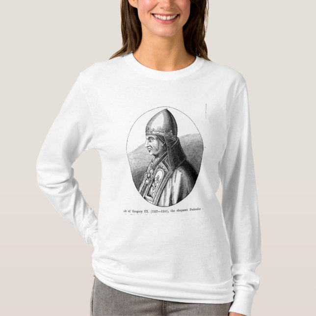 Porträtt av Pope Gregory IX Tröja (Framsida)