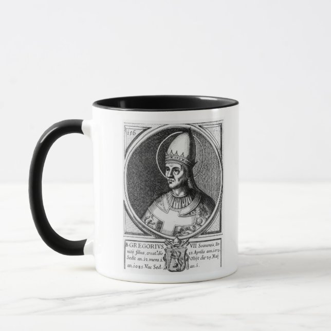 Porträtt av Pope Gregory VII Mugg (Vänster)