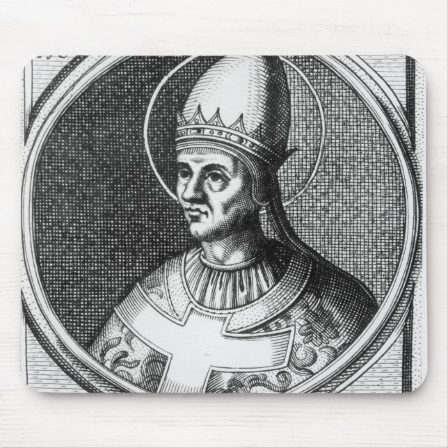 Porträtt av Pope Gregory VII Musmatta (Framsidan)