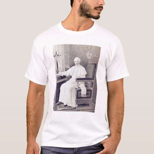 Porträtt av Pope Leo XIII T-shirt (Framsida)