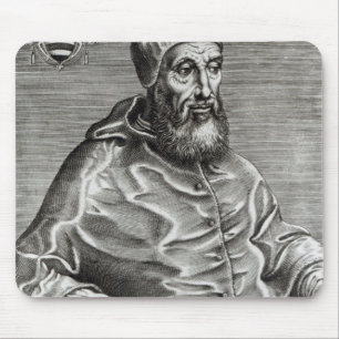 Porträtt av Pope Pius dropp, 1555 Musmatta