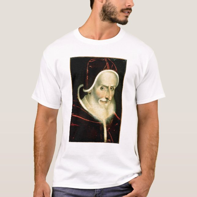 Porträtt av Pope Pius V   1576-80 T Shirt (Framsida)