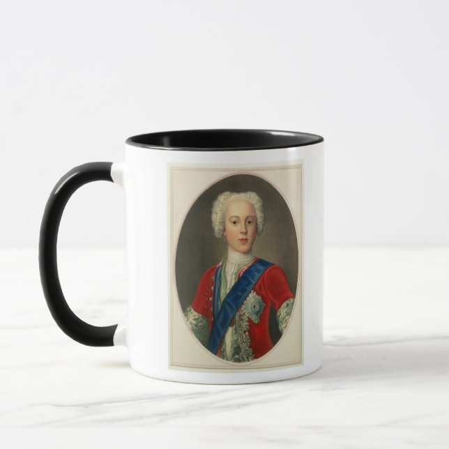 Porträtt av Prince Charles Edward Mugg (Vänster)