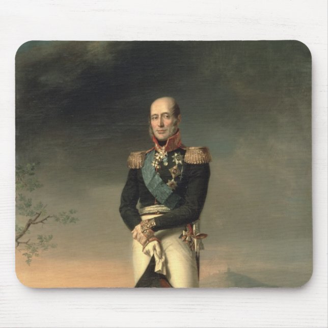 Porträtt av Prince Mikhail Barclay de Tolly Musmatta (Framsidan)