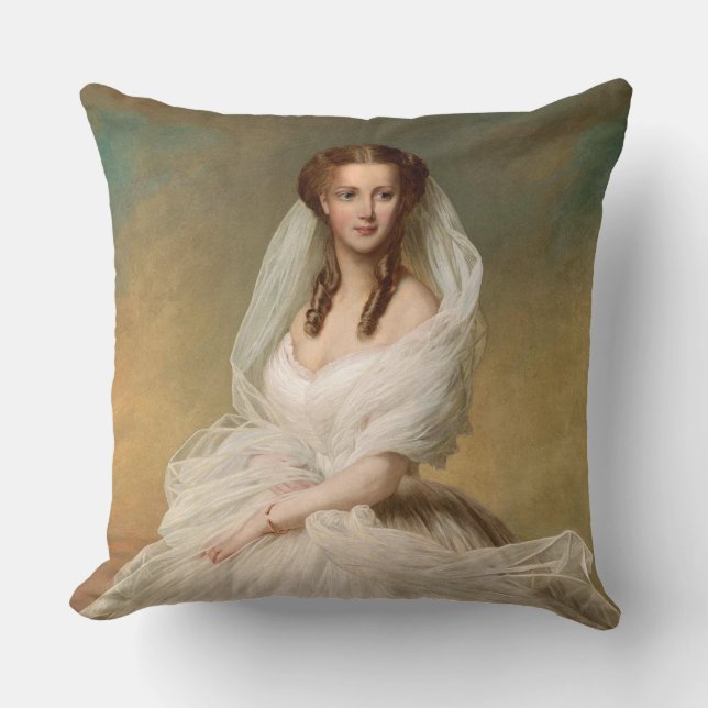 Porträtt av Princess Alexandra Kudde (Framsida)